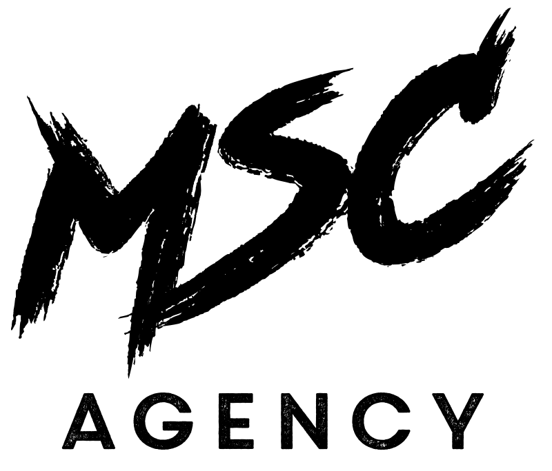logo Msc agency black